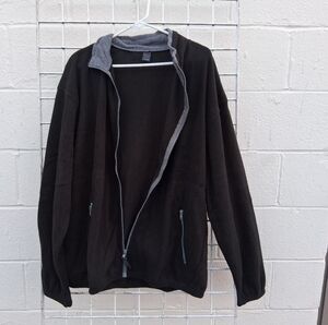 Men's XL Black long-sleeve 1/4 Zip Pullover Golf.